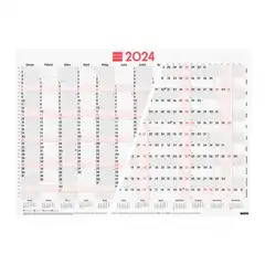 Material POSTER PLANIFICADOR MIXTO 2024 CATALAN 780370024