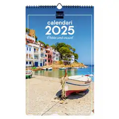 CALENDARIO PARED FINOCAM ESPIRAL PUEBLOS CON ENCANTO 250X400 MM CATALAN 780564225