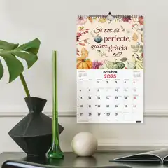CALENDARIO PARED FINOCAM ESPIRAL FRASES 250X400 MM 2024 CATALAN 780564925
