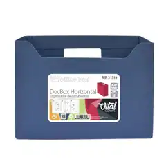 Material DOCBOX HORIZONTAL VITAL COLORS AZUL 31518 A