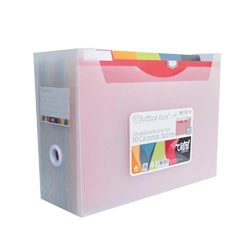 Material ORGANIZADOR DESK FREE VITAL COLORS 10 CARPETAS COLGANTES DOBLES SURTIDO 39118