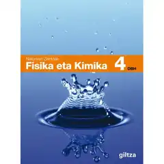 Material FISIKA ETA KIMIKA ES4 (EUS) GILTZA 9788483780091