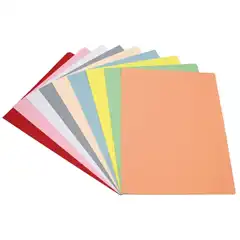 Material SUBCARPETAS FOLIO 180GR 10UDS COLORES PASTEL GRAFOPLAS 00173199
