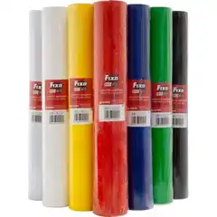 Material ROLLO ADHESIVO PVC BRILLO AMARILLO TIPO AIRONFIX 0.45X2MT 01003560