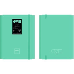 CARPETA 3 SOLAPAS UNEQUAL MINIMAL MINT GRAFOPLAS 01225326
