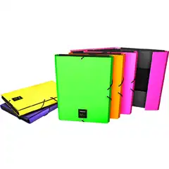 CARPETA 3 SOLAPAS UNEQUAL FLUOR GRAFOPLAS 01225499