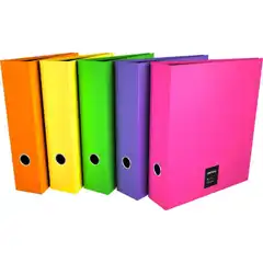 CARPETA UNEQUAL FLUOR VERDE 40MM 4 ANILLAS 07326725