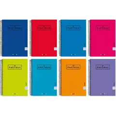 CUADERNO PAPYRUS UNICLAS VERDE TAPA FORRADA 4º 80HJ 90GR 4X4 GRAFOPLAS 88453326