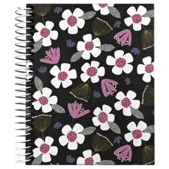 CUADERNO A6 CARTON FORRADO TAPA DURA 100HJ 70GR 5X5MM JPROUST 20 FLORAL GRAFOPLAS 16522611