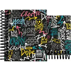 CUADERNO FORRADO A7 C5MM B&B WALL GRAFOPLAS 16532688