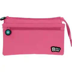 PORTATODO CUADRUPLE BITS&BOBS ROSA PASTEL GRAFOPLAS 37543393