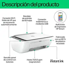 HP MULTIFUNCION INKJET DESKJET 2820E 588K9B#629 56867 HP MULTIFUNCION INKJET DESKJET 2820E 588K9B#629 56867