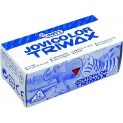 Material LAPICES CERA JOVICOLOR TRIANGULAR TRIWAX NEGRO 12UDS 973/10