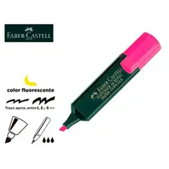 ROTULADOR FABER CASTELL FLUORESCENTE 48-28 ROSA 9608 ROTULADOR FABER CASTELL FLUORESCENTE 48-28 ROSA 9608