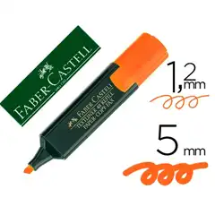 ROTULADOR FABER CASTELL FLUORESCENTE 48-15 NARANJA 9610