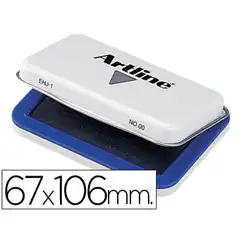 TAMPON ARTLINE Nº1 AZUL 67X106 MM 1 A 9695