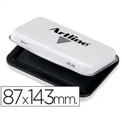 Material TAMPON ARTLINE Nº2 NEGRO 87X143 MM 2 N 9701