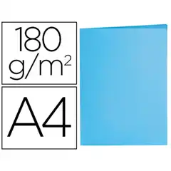 SUBCARPETA LIDERPAPEL A4 AZUL PASTEL 180G/M2 SC28 10417