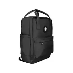 CARTERA LIDERPAPEL ANTARTIK MOCHILA 2 ASAS Y BOLSILOS EXTERIORES NEGRO 10487