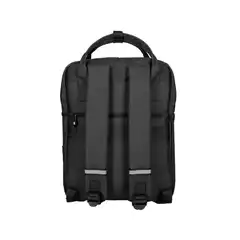 CARTERA LIDERPAPEL ANTARTIK MOCHILA 2 ASAS Y BOLSILOS EXTERIORES NEGRO 10487