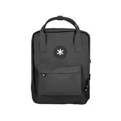 CARTERA LIDERPAPEL ANTARTIK MOCHILA 2 ASAS Y BOLSILOS EXTERIORES NEGRO 10487