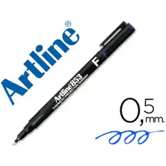 Material ROTULADOR ARTLINE RETROP. P. FIBRA PERMANENTE EK-853 AZUL -P. REDONDA 0.5 MM EK-853N 10921