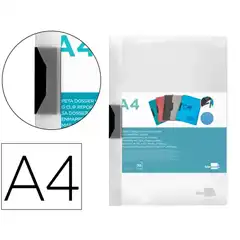 CARPETA LIDERPAPEL DOSSIER PINZA LATERAL PP DIN A4 TRANSPARENTE 30 HJ PINZA DESLIZANTE DP20 11298