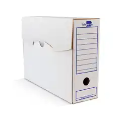 CAJA DE ARCHIVO DEFINITIVO Fº ECOUSE LIDERPAPEL 367X251X100MM DF21 11430