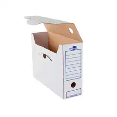 CAJA DE ARCHIVO DEFINITIVO Fº ECOUSE LIDERPAPEL 367X251X100MM DF21 11430