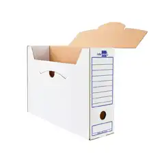 CAJA DE ARCHIVO DEFINITIVO Fº ECOUSE LIDERPAPEL 367X251X100MM DF21 11430