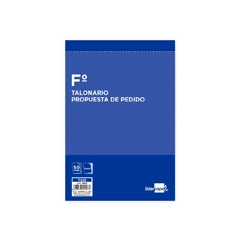 TALONARIO PROPUESTA DE PEDIDO DUPLICADO 225 AUTOCOPIATIVO (12427)