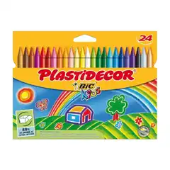 PLASTIDECOR ESTUCHE DE 24 UNIDADES BIC 13267 9203011 PLASTIDECOR ESTUCHE DE 24 UNIDADES BIC 13267 9203011