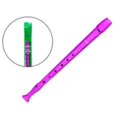 FLAUTA HOHNER 9508 COLOR VIOLETA FUNDA VERDE Y TRANSPARENTE B9508VI 151307