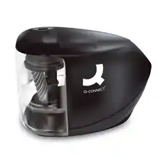 SACAPUNTAS Q-CONNECT KF-18571 ELECTRICO DE SOBREMESA ADAPTADOR/PILAS AA AFILA MUELA DIAMETROS 6,5 A 8 MM KF18751 153417