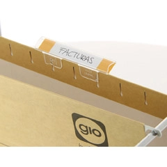 Material VISOR DE CRISTAL GIO CORTO CARPETA COLGANTE 153626