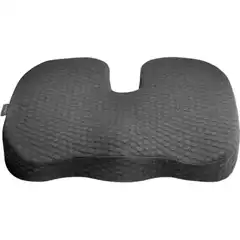 COJIN DE ASIENTO KENSINGTON PREMIUM GEL FRIO NEGRO 7,1X45,9X36,3 CM K55807WW 154100