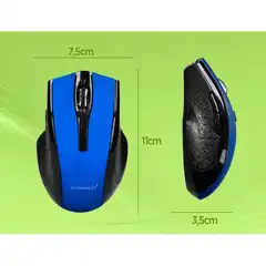 RATON OPTICO Q-CONNECT INALAMBRICO AZUL 155697 KF18069 RATON OPTICO Q-CONNECT INALAMBRICO AZUL 155697 KF18069