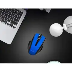RATON OPTICO Q-CONNECT INALAMBRICO AZUL 155697 KF18069 RATON OPTICO Q-CONNECT INALAMBRICO AZUL 155697 KF18069