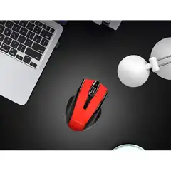 RATON OPTICO Q-CONNECT INALAMBRICO ROJO 155698 KF18068 RATON OPTICO Q-CONNECT INALAMBRICO ROJO 155698 KF18068