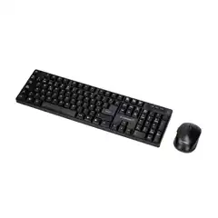 SET TECLADO + RATON INALAMBRICO Q-CONNECT 2.4G NEGRO WINDOWS KF17988 155702 SET TECLADO + RATON INALAMBRICO Q-CONNECT 2.4G NEGRO WINDOWS KF17988 155702