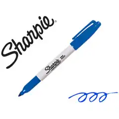 ROTULADOR SHARPIE PERMANENTE PUNTA FINA AZUL S0810950 155877