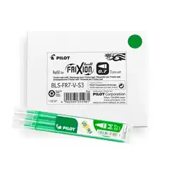 RECAMBIO BOLIGRAFO FRIXION TINTA BORRABLE VERDE PILOT NRFXR BLS-FR7-VE TNRFXVE 155928 RECAMBIO BOLIGRAFO FRIXION TINTA BORRABLE VERDE PILOT NRFXR BLS-FR7-VE TNRFXVE 155928