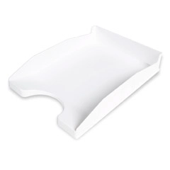 BANDEJA SOBREMESA PLASTICO Q-CONNECT BLANCO OPACO 240X70X340 MM KF17248 156690
