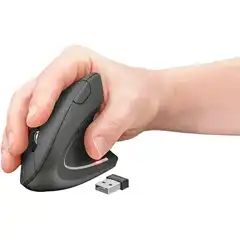 RATON Q-CONNECT OPTICO INALAMBRICO ERGONOMICO VERTICAL PILAS AAA NEGRO KF10714 160403 RATON Q-CONNECT OPTICO INALAMBRICO ERGONOMICO VERTICAL PILAS AAA NEGRO KF10714 160403