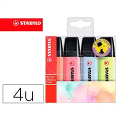 ESTUCHE STABILO BOSS 4 UDS1 COLORES 2021 70/4-4 161919