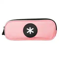 Material BOLSO ESCOLAR PORTATODO ANTARTIK DOBLE CREMALLERA COLOR CORAL 210X60X80 MM TK06 162153