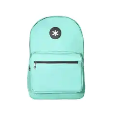 Material CARTERA ANTARTIK MOCHILA CON ASA Y BOLSILLO FRONTAL CONCREMALLERA COLOR VERDE MENTA 320X140X430 MM TK23 162170