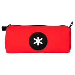 Material BOLSO ESCOLAR PORTATODO ANTARTIK TRIANGULAR COLOR ROJO 210X70X80 MM TK38 163677