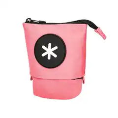 Material BOLSO ESCOLAR PORTATODO ANTARTIK CUBILETE COLOR CORAL 190X60X80 MM TK53 163692