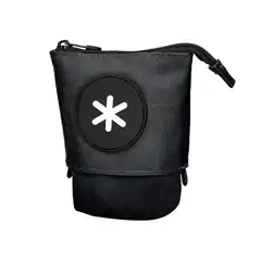 BOLSO ESCOLAR PORTATODO ANTARTIK CUBILETE COLOR NEGRO 190X60X80 MM TK55 163694